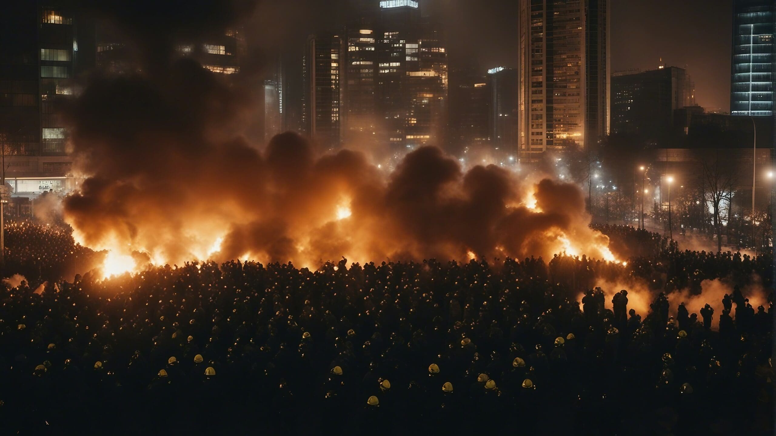 How do you identify risks to vulnerable assets from strikes, riots and civil commotion?